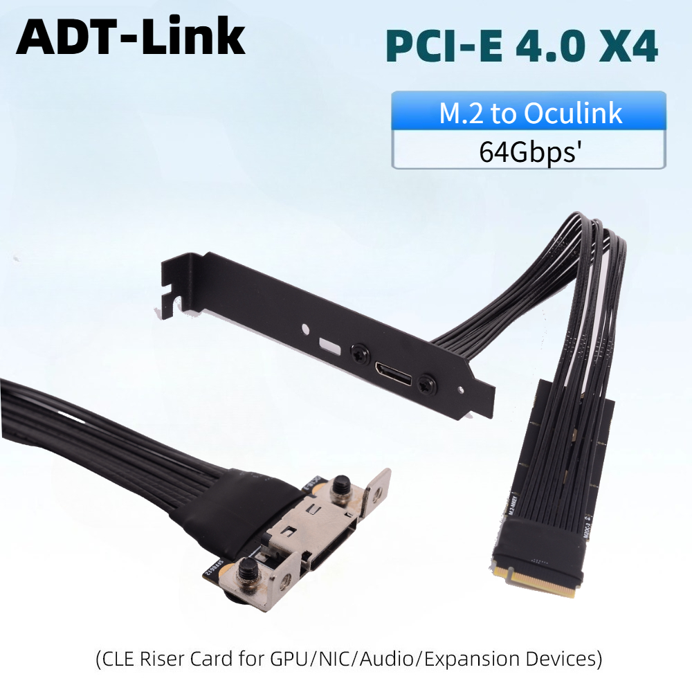 PCIE 4.0 X4 M.2 M-Key NVMe To  - Oculink Egpu Mini Pc recension och pris